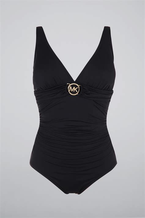 badeanzug mit outcut michael kors|michael kors swimsuits for women.